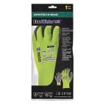 CG1LAFO_Manusi de protectie pentru iarna Hi-VIZ, EUROWINTER L20, galben-negru, imersie dubla in latex, impermeabile, flexibile, captusite, aderente in mediu umed_uscat_ambalare