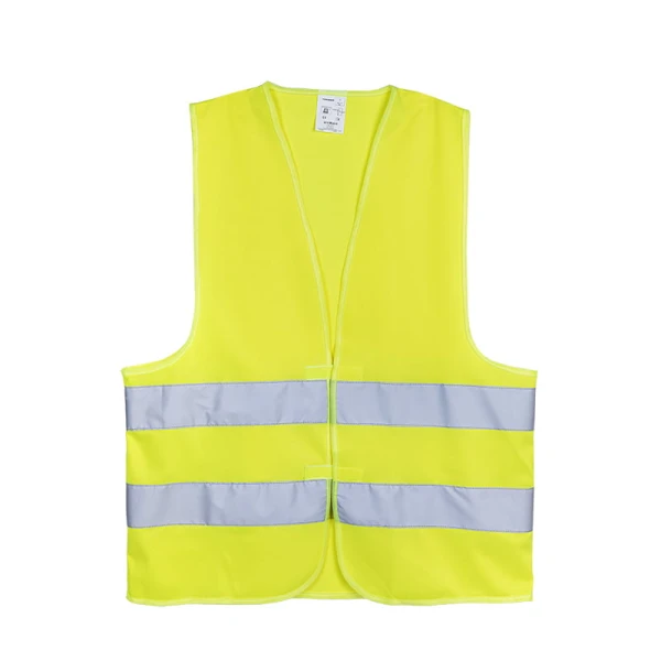 Vesta Hi-Viz, reflectorizanta Neppa, galben neon, diferite marimi, ajustabila in lateral, 2 benzi reflectorizante orizontale pe abdomen