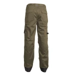 CG8CLPC-Pantaloni de lucru, talie, CLASS, maro, material rezistent Twill, genunchi preformati intariti cu Cordura 500D, Coverguard-spate