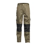 CG8CLPC-Pantaloni de lucru, talie, CLASS, maro, material rezistent Twill, genunchi preformati intariti cu Cordura 500D, Coverguard-fata