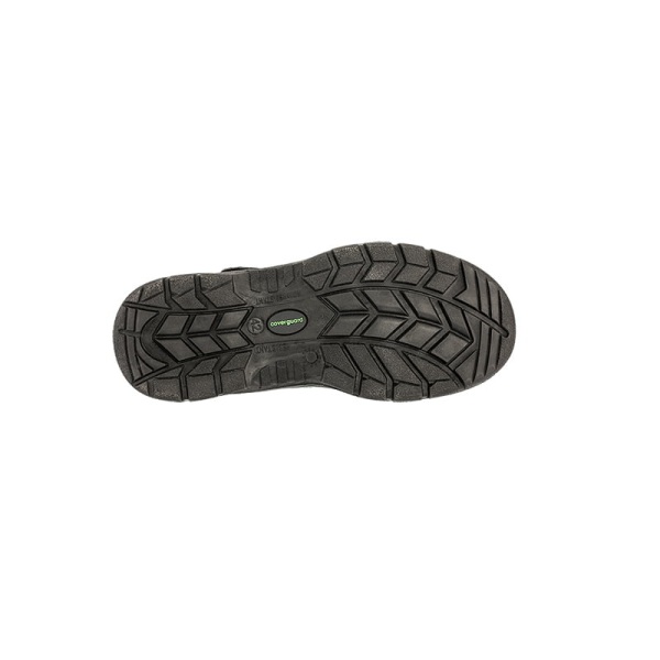Sandale protectie Bova Piele Pu Negru Verde
