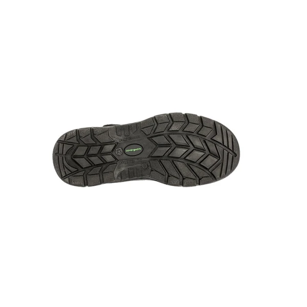 Sandale protectie Bova Piele Pu Negru Verde