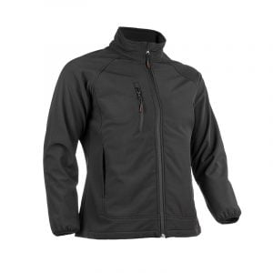Shikimi Jachetă Softshell Pentru Femei, De Culoare Neagră