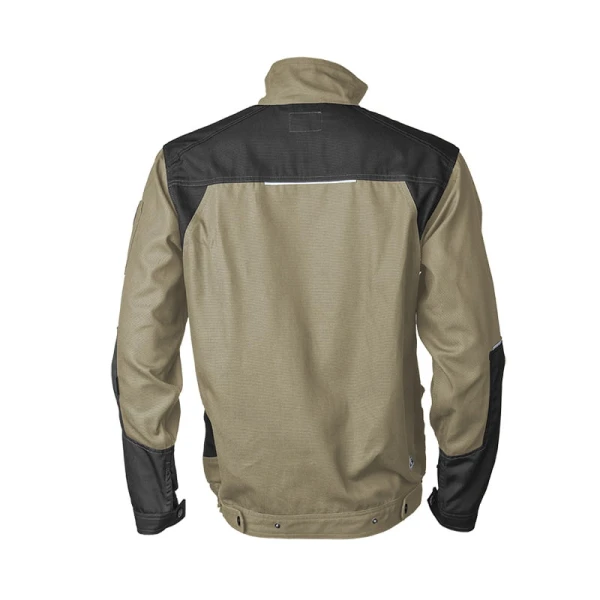 Smart Haină De Lucru De Culoare Bej Canvas 48/50