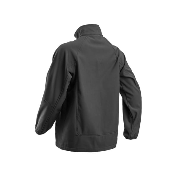 Jachetă Softshell captusita pentru barbati Soba, neagra, impotriva umezelii frigului si vantului