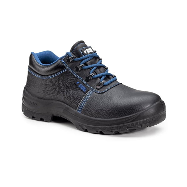 Pantofi de protectie S2 FO SRC, VERONA II, din piele integrala neagra, impermeabila, bombeu metalic, talpa anti-aluncare, antistatica, flexibila, Coverguard