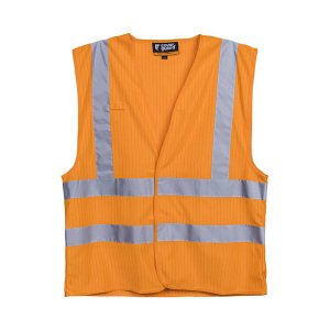 Vesta multirisc Hoder, Hi-Viz, reflectorizanta, antistatica, cu proprietati ignifuge, portocaliu,  EN ISO 20471:2013 + A1:2016, EN14116:2015, EN1149-5:2018