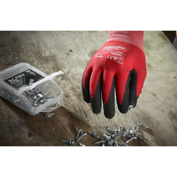 [DELISTAT] Manusi de protectie rezistente la taiere nivel 1 Milwaukee, Smartswipe - compatibile cu dispozitive touchscreen, flexibile si rezistente, 4932471614, Marimi S, M, L, XL, XXL - 10/XL