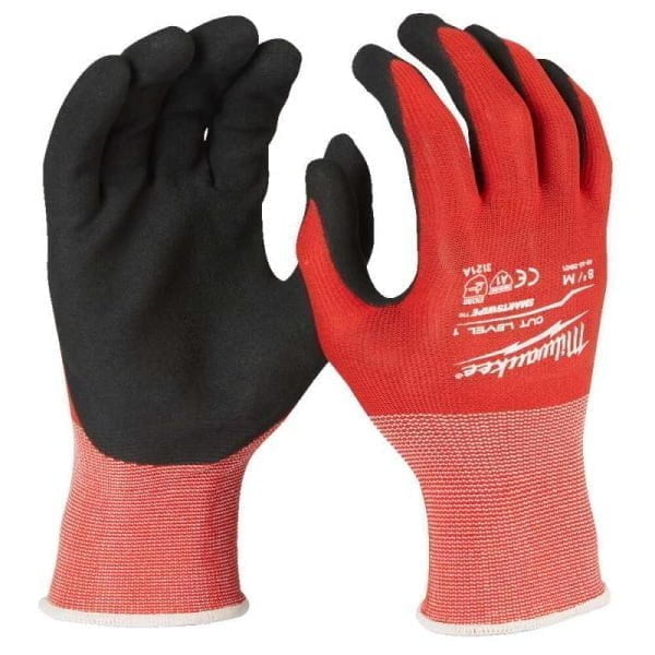 [DELISTAT] Manusi de protectie rezistente la taiere nivel 1 Milwaukee, Smartswipe - compatibile cu dispozitive touchscreen, flexibile si rezistente, 4932471614, Marimi S, M, L, XL, XXL - 10/XL