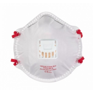[DELISTAT] Masca de protectie FFP2 Milwaukee 4932478548, cu supapa, eficienta filtrare 94%, set 10 bucati
