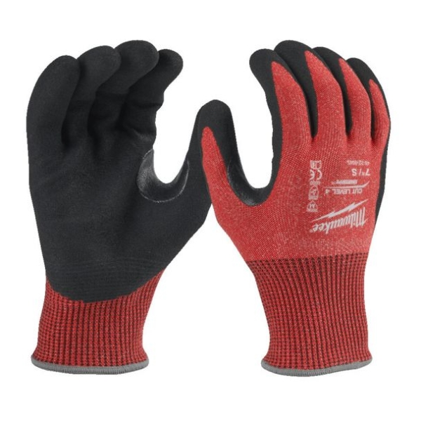 [DELISTAT] Manusi de protectie rezistente la taiere nivel 4/D, smartswipe - compatibile cu dispozitive touchscreen, Milwaukee 4932479911, Marimi S,M,L,XL,XXL, 1 pereche - S