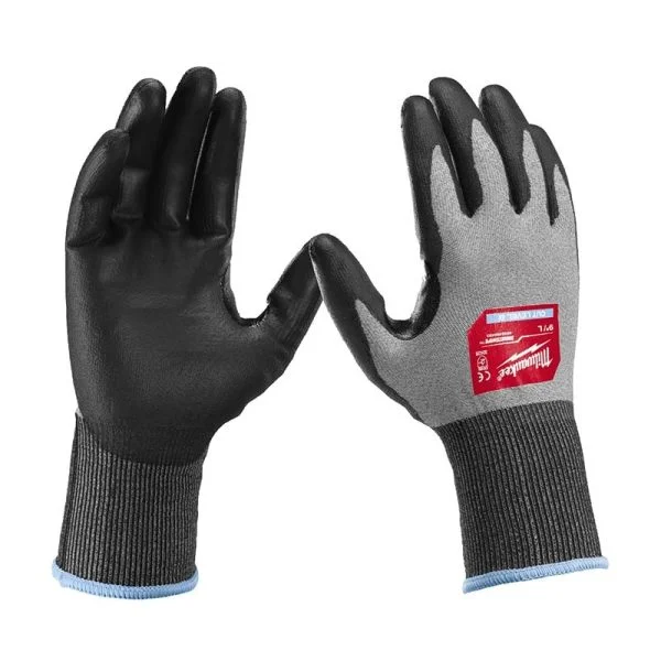 Manusi Milwaukee inalta dexteritate, smartswipe - compatibile cu dispozitive touchscreen, cu rezistenta la taiere nivel B - Marimi S,M,L,XL,XXL