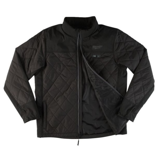 [DELISTAT] Jacheta Puffer Hibrid incalzita Milwaukee M12HJP, compatibila cu acumulatori Li-Ion 12 V - S