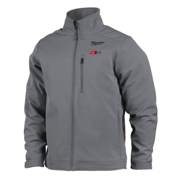 [DELISTAT] Jacheta premium incalzita Milwaukee M12HJGREY5-0(XL), compatibila cu acumulator Li-Ion 12 V, marimi XL,XXL,XXXL, gri - XXL