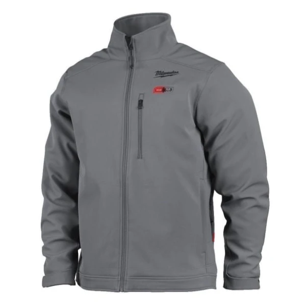 Jacheta premium incalzita Milwaukee M12HJGREY5-0(XL), compatibila cu acumulator Li-Ion 12 V, marimi XL,XXL,XXXL, gri