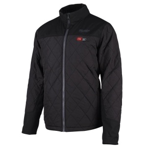 [DELISTAT] Jacheta Puffer Hibrid incalzita Milwaukee M12HJP, compatibila cu acumulatori Li-Ion 12 V - S
