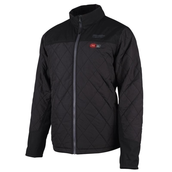 [DELISTAT] Jacheta Puffer Hibrid incalzita Milwaukee M12HJP, compatibila cu acumulatori Li-Ion 12 V - S