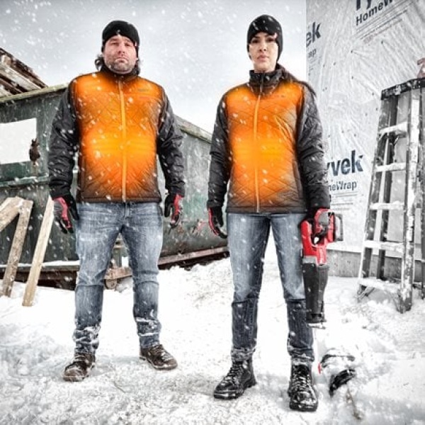 Geaca de lucru Incalzita Milwaukee PUFFER, Neagra M12HPJBL2