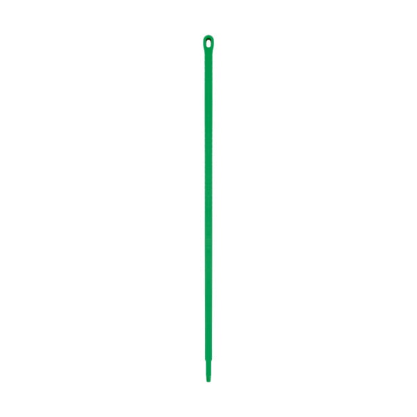 Coada / Maner  150 cm, verde, pentru matura, perii si racleta IGEAX, din plastic si fibra de sticla, rezistenta la 100 °C, autoclavare 121 °C, pentru industria alimentara, certificata HACCP, FDA