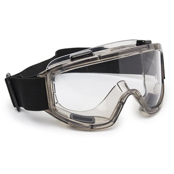 Ochelari gen scafandru cu ventilare indirecta, banda elastica, lentile incolore
