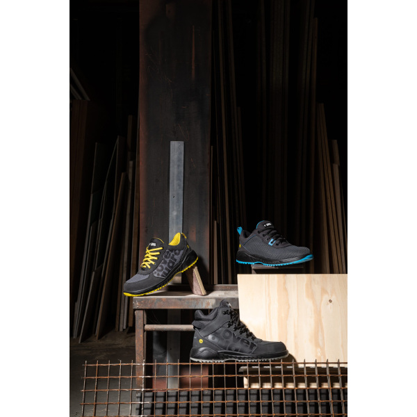 Pantofi de protectie S3, ESD, SRC, CLAW RESIST LOW, rezistenti in uz, flexibili, bombeu aluminiu, lamela antiperforatie textila