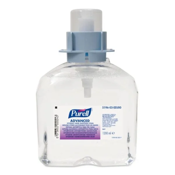 5196-03-eeu00_01.jpg Spumă pentru dezinfectarea igienică a mâinilor PURELL Advanced (FMX/1200mL)