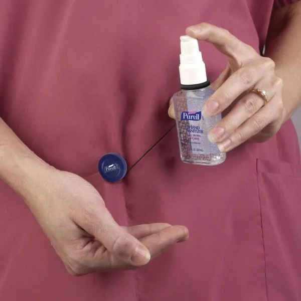 Gel pentru dezinfectarea igienică a mâinilor PURELL Advanced, flacon portabil cu pompiță 60mL