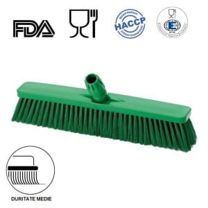 Matura inclinata, duritate medie, verde, 45 cm, IGEAX 1009M, termorezistenta, autoclavare la 121 °C, pentru industria alimentara, certificata HACCP, FDA