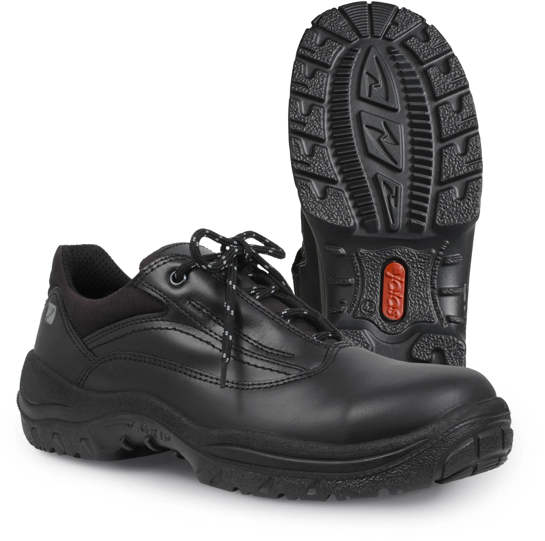 1335.jpg Pantofi din piele naturală,  încălţăminte de protecţie bombeu aluminiu jalas grip 1335 black, protecție s3,srb,hro,ci, mărimi 36 – 47, culoare negru