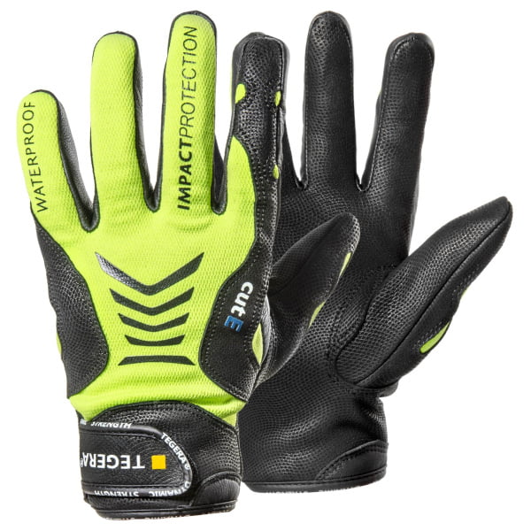 7775.jpg Mănuşi rezistente la tăiere pentru manipulări medii tegera dynamic strength 7775 , din spandex, grad protectie cat. ii, marimi 7 – 12, culoare negru,galben