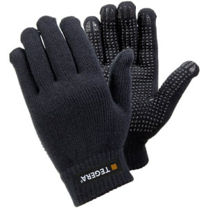 Mănuși din material textil pentru manipulări medii tegera 795, grad protectie cat. i, marimi 1 - 1, culoare negru