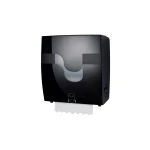 CE92660-Dispenser autocut manual prosoape hartie Celtex MEGAMINI Formatic 92660, negru, compatibil cu role CE40300-2