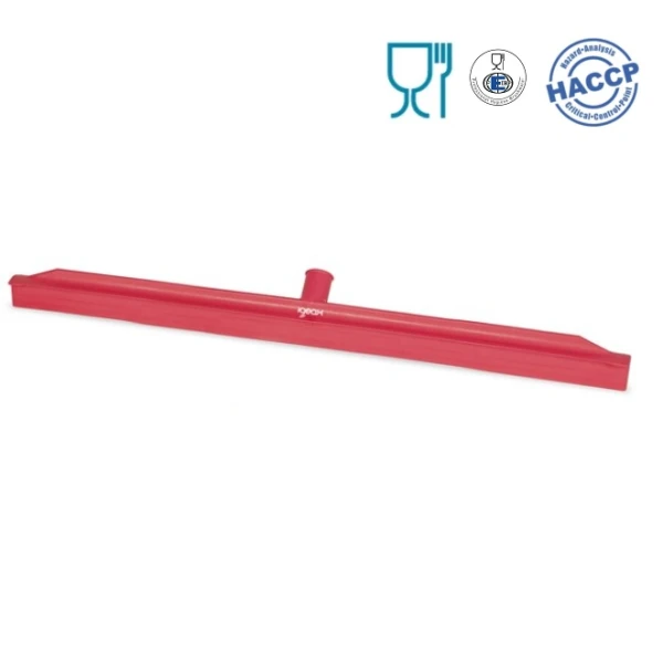 IGEAX_1058R_Racleta de apa 75cm, rosie, rezistenta la 100 °C, autoclavare 121 °C, pentru industria alimentara, certificata HACCP Racleta de apa 75cm, rosie, rezistenta la 100 °C, autoclavare 121 °C, pentru industria alimentara, certificata HACCP