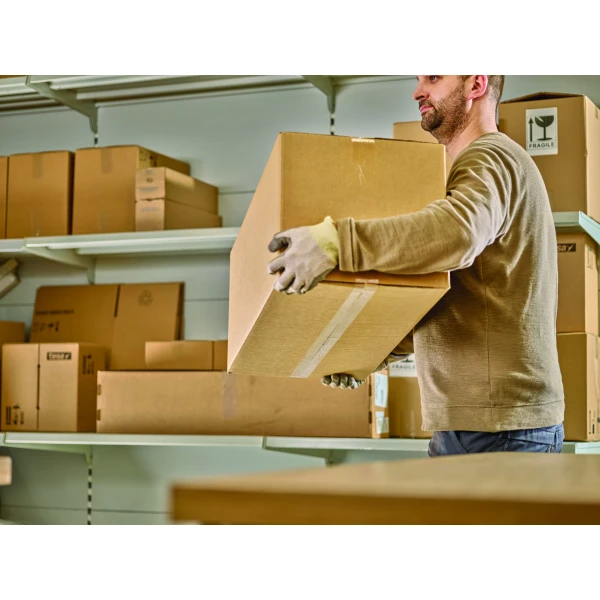 Banda  de ambalare tesa® BIO & Rezistent, transparenta,  latime 50 de mm, lungime 66 de metri, cu certificare  DIN-CERTCO și TÜV AUSTRIA