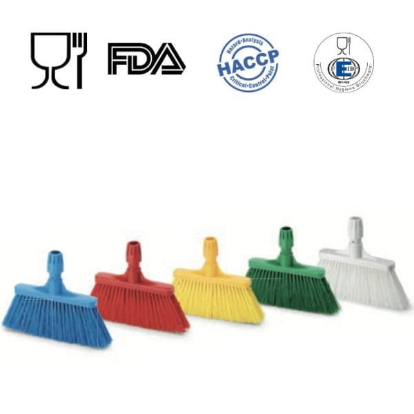 Matura inalta cu peri lungi, duritate medie, IGEAX 1011, verde, 32 cm, termorezistenta, autoclavare la 121 °C, pentru industria alimentara, certificata HACCP, FDA