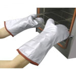 Manusi antitermice Teflon® Mitt , protectie termica pana la 250ºC, pentru cuptor, rotisor sau obiecte fierbinti din bucatarie_2
