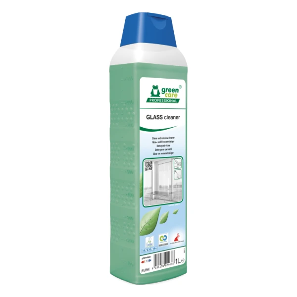 Detergent ecologic, concentrat, GLASS cleaner, Green Care, pentru sticla si oglinzi, 1l, certificat Ecolabel, Cradle-to-Cradle, Complet Biodegradabil