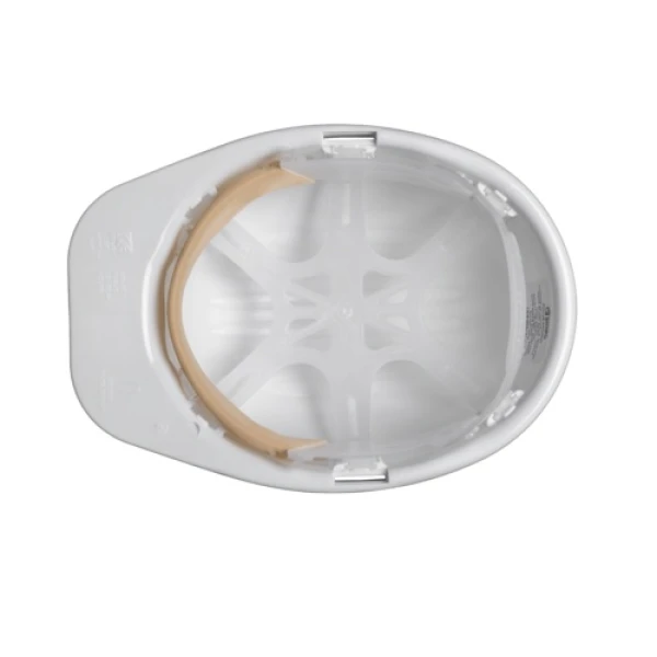 Casca de protectie GOELAND, GP3000, polietilena HDPE, usoara, suspensie in 6 puncte, reglare manuala, dielectrica 440V c.a., rezistenta UV, rezistenta termica intre -20 si +50°C