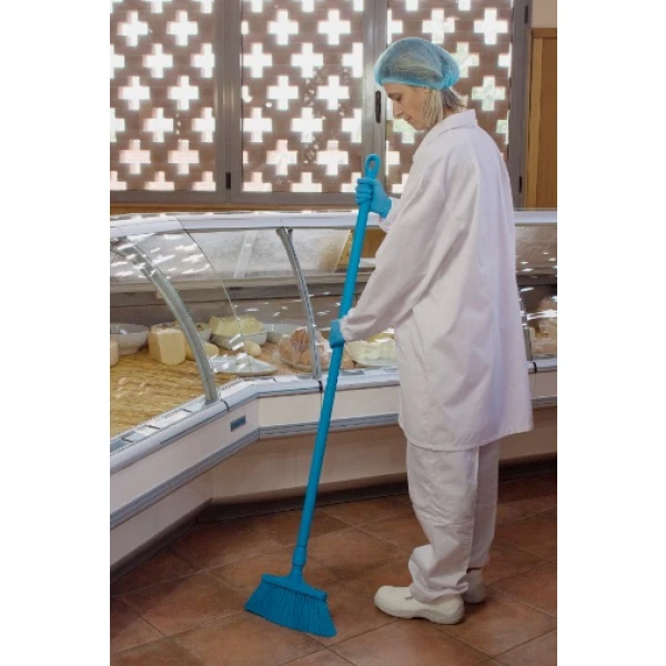 Matura inalta cu peri lungi, duritate medie, IGEAX 1011, verde, 32 cm, termorezistenta, autoclavare la 121 °C, pentru industria alimentara, certificata HACCP, FDA