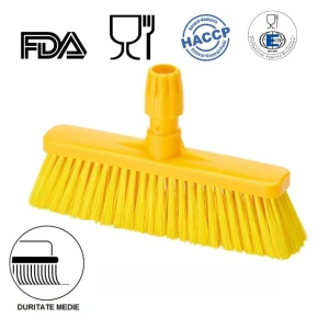 IGEAX_1031YM_Matura dreapta cu peri scurti, 80mm, duritate medie, galbena, IGEAX 1031, termorezistenta, auclavare 121°C, pentru industria alimentara, certificata HACCP, FDA