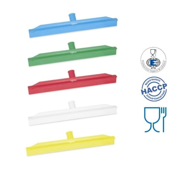 Racleta de apa 45cm, IGEAX 1056, galben, rezistenta la 100 °C, autoclavare 121 °C, pentru industria alimentara, certificata HACCP