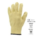 CG4655_Manusa de protectie EUROHEAT 4655, rezistenta la taiere, protectie la temperatura 500°C pentru 15 sec, din KEVLAR_stanga