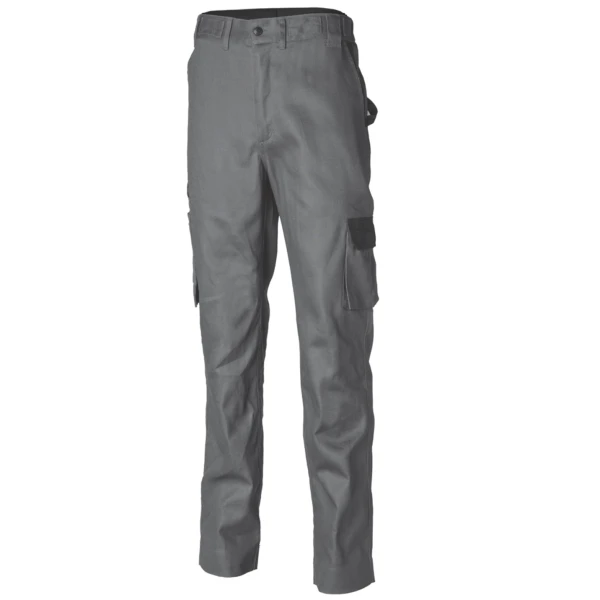 Pantaloni de lucru, pe talie, Technicity, gri inchis, practici si confortabili, cusaturi duble, buzunare multiple, 35% Bumbac, 65% Poliester, 245g/m², Coverguard