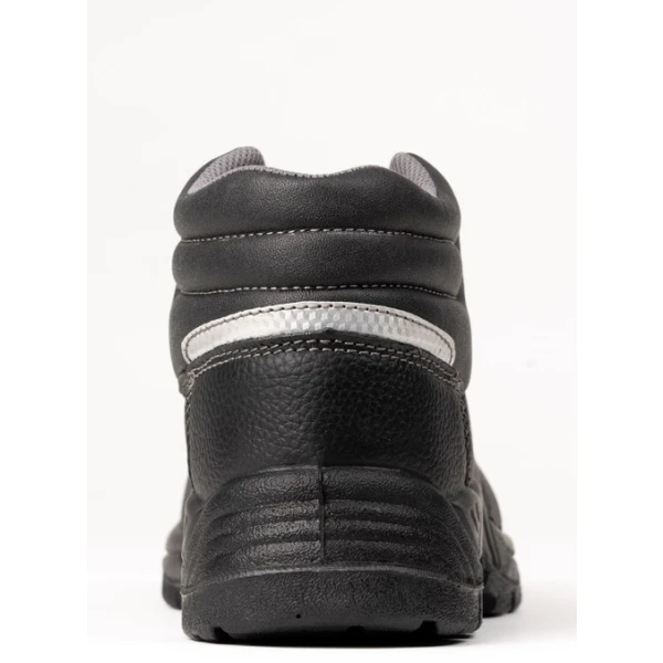 Bocanci de protectie AGATE II, S3 SRC, din piele integrala, bombeu metalic, banda reflectorizanta pe calcaie, Coverguard