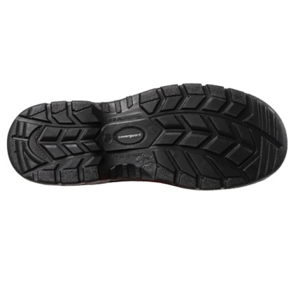 Bocanci de protectie AGATE II, S3 SRC, din piele integrala, bombeu metalic, banda reflectorizanta pe calcaie, Coverguard