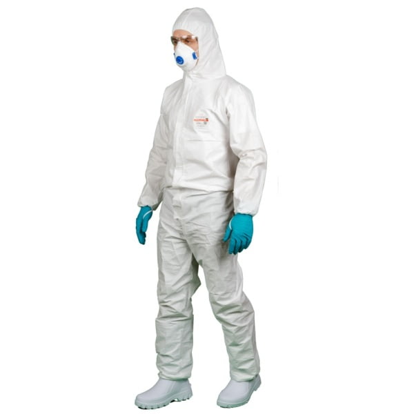 Combinezon de protectie, medical, clasa 5B/6B, alb, OxyChem C210