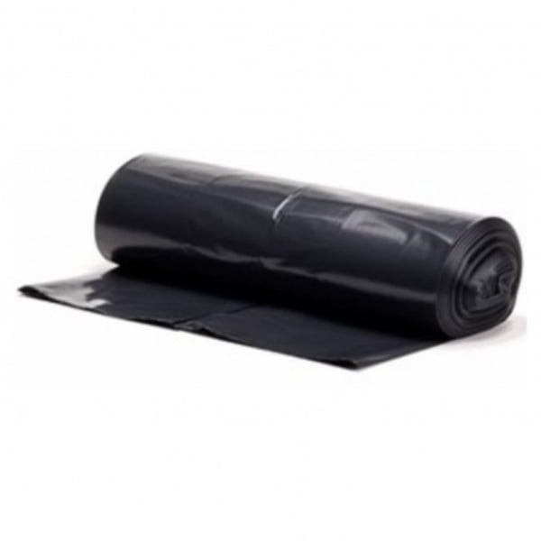 Saci de menaj ECOLOGICI 240L, negri, LDPE, 48 microni, 148 cm x 128 cm, 5 bucati/rola, 12 role/bax,