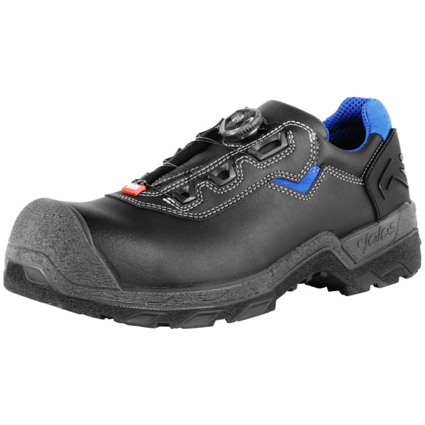 Pantofi de protectie S3, ESD, SRC, CI, HRO, HI, JALAS HEAVY DUTY 1268, din piele hidrofuga, bombeu compozit, culoare negru,albastru