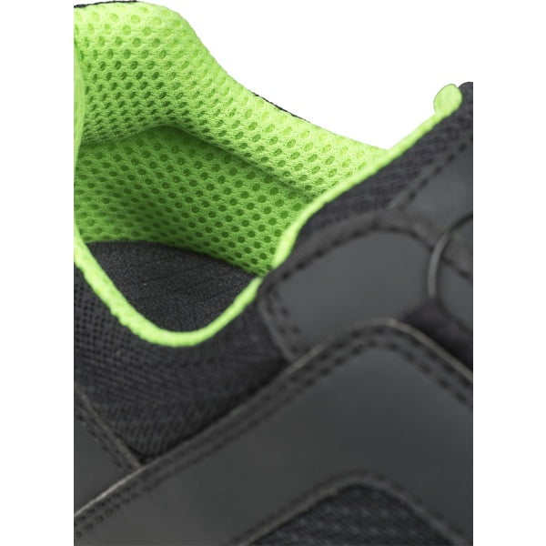 Pantofi de protecţie ergonomici, ESD, S1P, SRC, antistatici, JALAS TEMPUS 5668, bombeu din otel, model sport, microfibra, usori si comfortabili