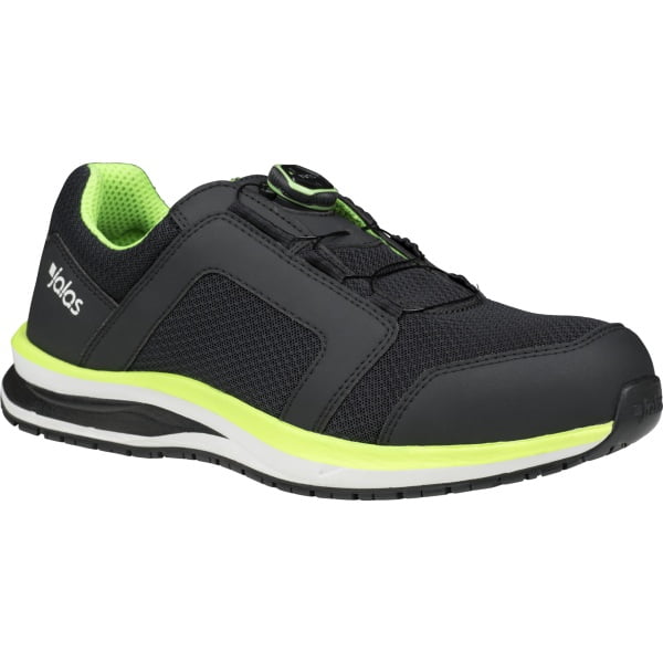Pantofi de protecţie ergonomici, ESD, S1P, SRC, antistatici, JALAS TEMPUS 5668, bombeu din otel, model sport, microfibra, usori si comfortabili